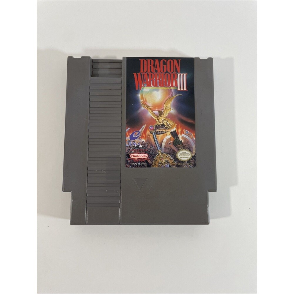 Nintendo NES Dragon Warrior III Authentic Cartridge